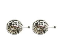 Fuzzbat 2X Hollow Mechanical Automatic Skeleton Watch Movement Replacement for TY2809 Watch Repair Tool Parts