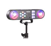 Fuzzix AllStar3 5-in-1 LED DJ Disco Party Light Bar with Stand, Sound Activated Disco Lights for Home, PartyBar Wash and Strobe Effects, DJ Light for Parties and Events