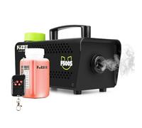 Fuzzix F500S Party Smoke Machine with Wireless Remote Control and 250ml Fluid for Fog Mist Effects - 500W