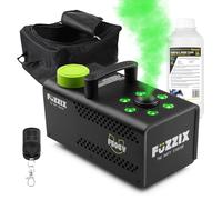 Fuzzix F506V Vertical Fog Machine with LED Lights, 1L Fluid and Carry Bag, High-Output Smoke Fogger Effect for Parties, Events, Stage Shows and DJ Performances