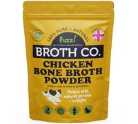 Fuzzl Broth Co. Chicken Bone Broth for Dogs 250g - Rich in Collagen, Glucosamine & Nutrients - Natural Grain-Free Dog Food Topper & Hydrator - Supports Joint, Gut & Immune Health Dog Gravy