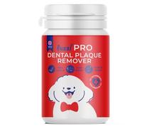 Fuzzl Pro Dental Plaque Powder Advanced Vet Approved Jumbo 170g - Natural Ascophyllum Seaweed - Supports Dental Health, Reduces Plaque & Tartar, Freshens Breath - Oral Care Supplement for Teeth & Gums