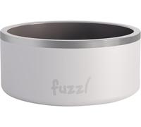 Fuzzl Titan Dog Bowl 20cm - Matt White Insultated Thermal Dog Bowl for Indoors and Outdoors with Rubber Base - Versatile Dog Bowls and Dog Water Bowl for Hydration and Feeding Medium and Large Dogs
