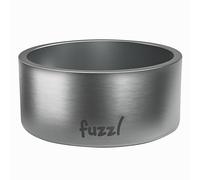 Fuzzl Titan Thermal Bowl 20cm - Brushed Stainless Steel Insultated Thermal Dog Bowl for Indoors and Outdoors with Rubber Base - Versatile Dog Bowls and Dog Water Bowl for Hydration and Feeding