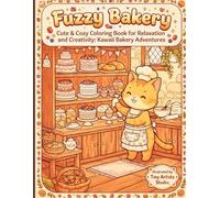 Fuzzy Bakery: Cute & Cozy Coloring Book for Relaxation and Creativity: Kawaii Bakery Adventures