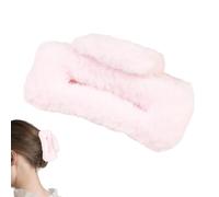 Fuzzy Claw Clip | Large Plush Hair Catch Clip | Creative Plush Hair Clamp for Thick, Cute Fuzzy Clips for Thin Long