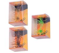 Fuzzy Dice Fishing Lure - Slow Sinking Colourful Floating Lifelike Sea Urchin in Pack of 2, Cube Bait - for Fresh and Rivers Lakes Streams Reservoirs Shore Areas