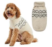 Fuzzy Dog Sweater | Sand X-Large