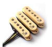 Fuzzy Duck Gold Series Single Coil Pickups for Stratocasters (Cream Full Set)- No Logo