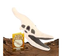 Fuzzy Fossils Pteranodon Skull Plush Giant Microbes Prehistoric Animal Toy 28cm