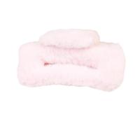 Fuzzy Hair Clips - Large Plush Hair Catch, Nonslip Strong Hold Clip | Thick Long Styling Accessory Module, Winter Fashion Hair-Clamp Decorative Grip for Daily Casual Elegant Hairstyle Use