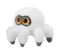 Fuzzy Halloween Spider Plush - 11.8 Inch Wide Eyed Stuffed Creature for Children’s Present, Whimsical Decoration for Adults, Cozy Nursery Accent or Spooky Themed Event Prop