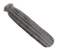 Fuzzy Hot Water Bottle with Soft Cover, Hand Feet Warmer, Reusable Hot Water Bag for Pain Relief, for Neck, Shoulder Pain and Menstrual Cramps, Hot Compress and Cold Therapy(Gray,75 * 15cm)