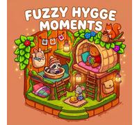 FUZZY HYGGE MOMENTS: Coloring Book Featuring Animal Adventures Fuzzy Hygge Friends Forest Animals and Cute & Cozy Coloring Pages