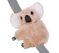 Fuzzy Koala Hair Clips for Girls Cute Koala Shape Portable Small