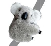 Fuzzy Koala Hair Clips for Girls Small Cute Decorative
