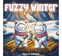 Fuzzy Winter: Cute and Cozy Coloring Book | 45 Hand-Drawn Arctic Scenes | Featuring Adorable Animals in Igloos, on Ice, by the Fire, and More!