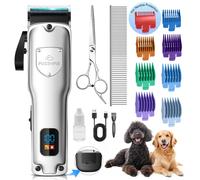 FuzzyFix Dog Clippers for Grooming for Thick Heavy Coats, Professional