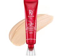 FV Foundation Long Lasting Medium Coverage with Matte Finish Up to 12 Hours Waterproof Foundation Oil Free and Lightweight for Oily Skin, 30ml (IVORY)