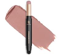 FV Long Lasting Cream Eyeshadow Stick, Waterproof & High Pigmented Eye Shadow Sticks Duo with Blending Sponge, Crease-Proof & Natural Finish Eyeshadow Pencil, Sand Matte