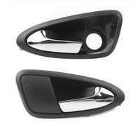 FVBFCDX Car Inner Handle Compatible with Seat for Ibiza 2009 2010 2011 2012 2013 2014 2015 2016 2017 6J0837113A 6J1837113A 6J1837114A Inside Door Handle Knob Trim Plate