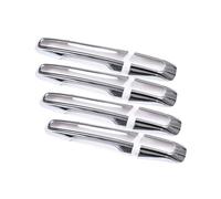 FVBFCDX Handle Protector Compatible with Land for Rover for Discovery 4 for Discovery 5 2017 2018 2019 2020 Car Parts Door Handle Decoration Cover Trim Accessories(Sliver)