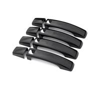 FVBFCDX Handle Protector Compatible with Land for Rover for Discovery for LR4 2010 2011 2012 2013 2014 2015 2016 Car Exterior Door Handle Pull Cover Glossy Black Trim(B)