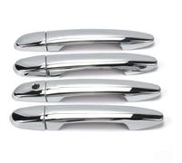 FVBFCDX Handle Protector Compatible with Mazda6 2013 2014 2015 2016 2017 2018 2019 2020 2021 Car Smarts Keyless Handle Cover Trim Carbon Fiber Accessories Left Drive(Normal Silver)