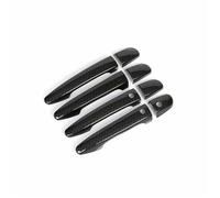 FVBFCDX Handle Protector Compatible with Mazda6 2013 2014 2015 2016 2017 2018 2019 2020 2021 Car Smarts Keyless Handle Cover Trim Carbon Fiber Accessories Left Drive(Smart Carbon)