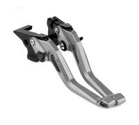 FVBFCDX Handlebar Lever Compatible with for YZF-R6 1999 2000 2001 2002 2003 2004 Short Motorcycle Brake Clutch Levers Adjustable Brake Levers Accessories(Grey)