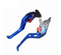 FVBFCDX Handlebar Lever for CB919 for Hornet 2001 2002 2003 2004 2005 2006 2007 2008 Motorcycle Adjustable CNC Brake Clutch Lever Front Rear Drum Brake Handle Levers(Blue)