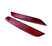 FVBFCDX Rear Bumper Reflector Compatible With VW For Polo Hatchback 2014-2017 Red Lens Rear Bumper Reflector Assembly No Light 6C0945105B 6C0945106B