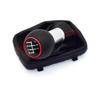 FVBFCDX Sport Shift Knobs Compatible with A3 S3 2001 2002 2003 Car Styling 5 6 for Speed 12mm Car Gear Shift Knob Lever Stick Handle Car Universal Knob Gaiter Boot Cover(5Speed)