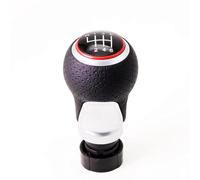 FVBFCDX Sport Shift Knobs Compatible with A6 S6 C6 2004-2011 for A4 S4 B8 8K 2007-2014 Car 5 6 for Speed Gear Stick Shift Knob Shifter Adapter Car Universal Knob Assembly(Red,6Speed)