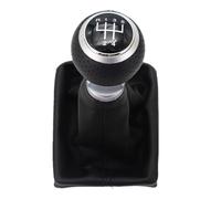 FVBFCDX Sport Shift Knobs Compatible with Q5 2009-2017 for A5 S5 8T 2010-2017 Car 5 6 for Speed Gear Stick Shift Knob Shifter Adapter Automobile Assembly Universal Knob(Black,5Speed)