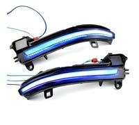 FVBFCDX Turn Signal Mirror Compatible With 3 Series F30 F31 F34 2012-2017 For Dynamic Turn Signal Rearview Mirror Indicator Blinker Light(Yellow and blue)