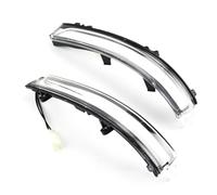 FVBFCDX Turn Signal Mirror Compatible With Vw For SpaceFox 2012 2013 2014 2015 2016 2017 2018 2019 Side Mirror Indicator Turn Signal Light OEM:5C6949101 5C6949102(White)