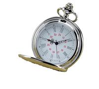 FVCTGHZ Pocket Watch Men Concise Silver Round Vintage Watch Fashion & Leisure Necklace for Men Children Best Present Pocket Watches