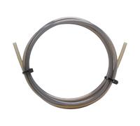 FVDPWYE 3D Printer Tube, Flexible PTFE Tube, Temperature Resistant Accessory, Low Friction, Star-Shaped Channel, Suitable for Workshop, Office, Home, gray 2m