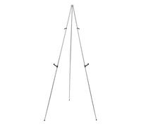 FVDPWYE Display Easel Picture Display Rack Folded with Carry Bag DIY Supplies Tripod Shelf Poster Holder Stand for Arts, Silver