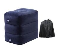 FVDPWYE Inflatable Foot Rest Pillow, Adjustable Height, Travel Essentials for Long Flights