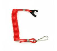 FVDPWYE Outboard Lanyard Engine Kill Switch Cord Tether Coiled Leash Stop Line Waterproof Nylon Construction and Quick Clip, style to 2