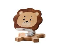 FVDPWYE Tablet Stand Lion Motif Rotating Folding Phone Holder Desktop Accessory Stable Stand Hands Function Suitable for Study Office Home
