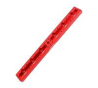 FVDPWYE Telescope Dovetail Mounting Plate Mounting Fixing Plate Easy to Install Replace Professional Astrophotography Metal Plate, Red