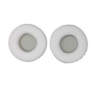 FVDPWYE Universal Headphone Replacement Earpads with Soft Sponge Cover Donut Design PU Memory Foam Suitable for Daily Use St, White, 75mm