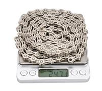 FVDZRFIE Bike Chain 11 Speed Chain Road Bike 11s 22s 33s Light 116 Links Master Link Missing Current(11s Silver SL 247g)