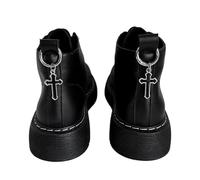 FVDZRFIE Boot Chains 2pcs Cute Woman Boots Chains Charms Shoe Buckles Canvas Board Jewelry Shoes Accessories Shoe Creative Decorations(Color-04)