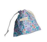 FVDZRFIE Drawstring Bags Drawstring Bag Wallet Cute Fabric Flower Bag Ladies Cosmetic Bag Travel Drawstring Bag(Color-02)