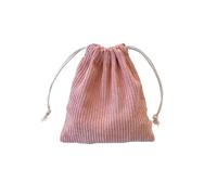 FVDZRFIE Drawstring Bags Women's Corduroy Storage Drawstring Bag Cosmetic Drawstring Bag Large Capacity Coin Purse(Color1)