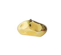 FVDZRFIE Shell Bag Women Shell Bag Cute Evening Clutch Bag For Wedding Party Small Gold Purses Designer Summer Beach Handbags Lemon Color(Gold)